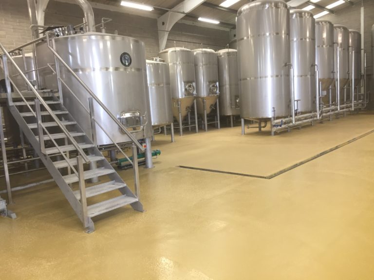 MMA flooring at Dundalk Brewing